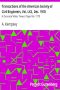 [Gutenberg 18748] • Transactions of the American Society of Civil Engineers, Vol. LXX, Dec. 1910 / A Concrete Water Tower, Paper No. 1173